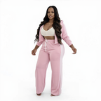 So chill striped pant set