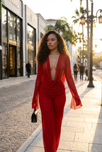 Temptation plunge pant set
